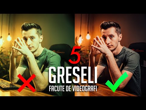 5 GRESELI de EVITAT in Videografia De Nunta