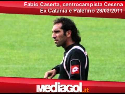 Fabio Caserta, centrocampista Cesena 07 04 2011
