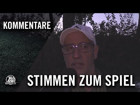 Die Stimmen zum Spiel (SC Union Bergen - DJK Eintracht Dorstfeld, Landesliga Westfalen, Staffel 2)