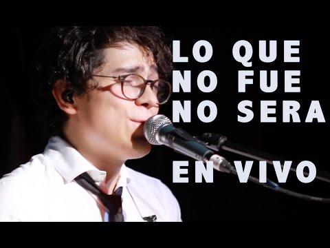 Lo Que No Fue No Será (EN VIVO) - José José (Cover Manu Negrete)