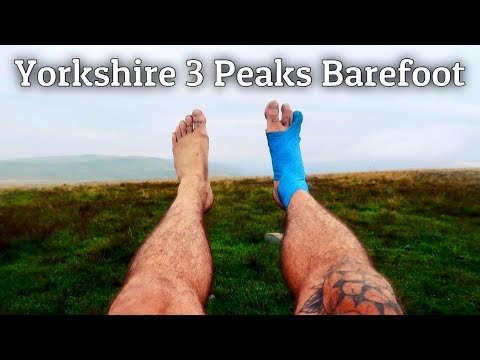 Attempting the Yorkshire 3 Peaks BAREFOOT