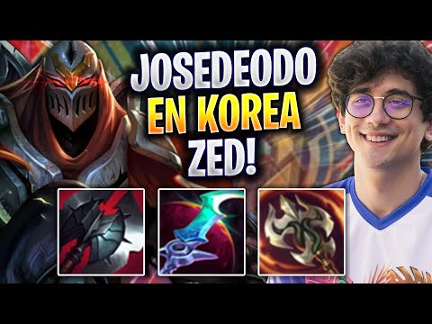 JOSEDEODO JUEGA CON ZED EN KOREA! - EST Josedeodo Juega Zed Jungla vs Gragas! | Preseason 2023