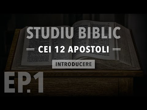 EP.1 Introduction - Bible Study - The 12 Apostles