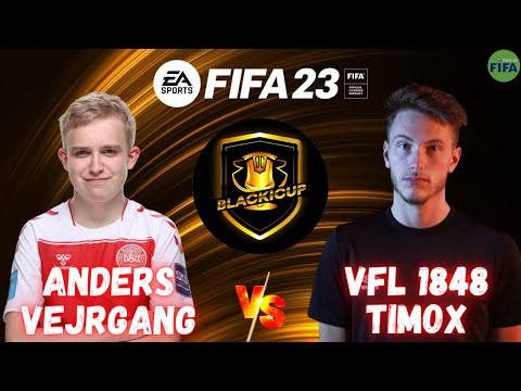 ANDERS VEJRGANG VS TIMOX - FIFA 23 / BLACKI CUP | PRÓ VS PRÓ