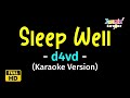 Sleep Well - d4vd (Karaoke Version)