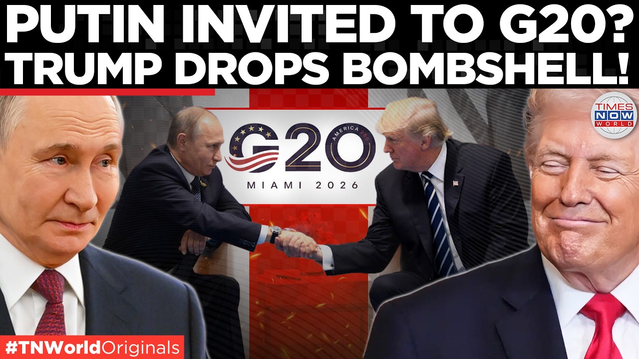 TRUMP TO HOST PUTIN? “Very helpful” G20 Invite Shocks Zelensky and EU  | Times Now World