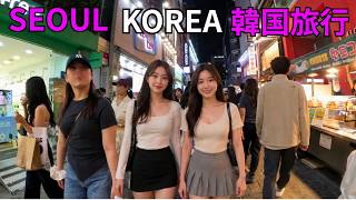 73] [4K] Seoul Korea Travel:  Myeongdong WALK: Seoul Korea Walking Tour #streetfood #Korea #walking