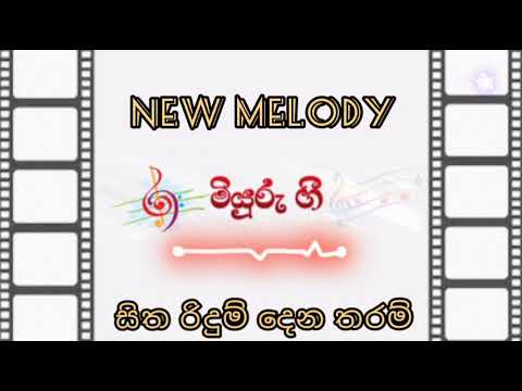 සිත රිදුම් දෙන තරම් | Sitha Ridum Dena Tharam - New Melody