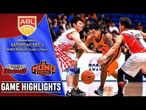 Mono Vampire vs Westports Malaysia Dragons | HIGHLIGHTS | 2017-2018 ASEAN Basketball League