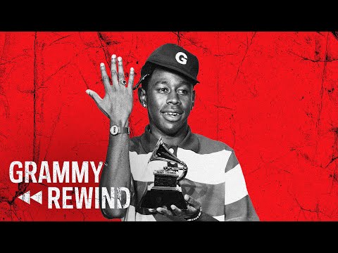 Watch Tyler, The Creator Share His Best Rap Album Win With His Loved Ones In 2020 | GRAMMY Rewind