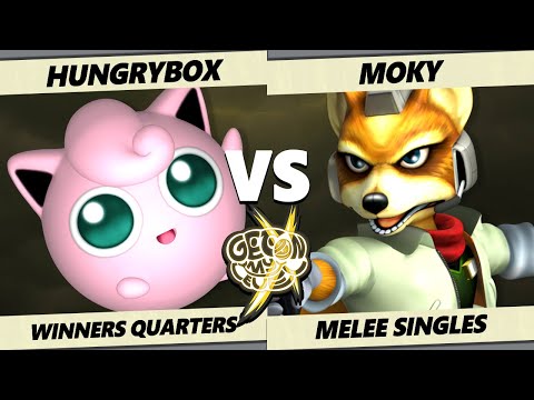 GOML X - Hungrybox (Jigglypuff) Vs. Moky (Fox) Smash Melee - SSBM