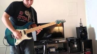 Paul Gilbert - Live guitar solo Guitar cover