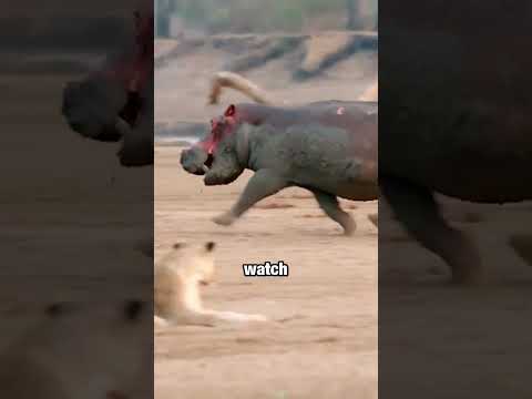 This Hippo is the Main Character ! #shorts