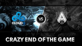 Crazy end of the game 2 by Alliance vs Cloud 9 @ ESL One Frankfurt