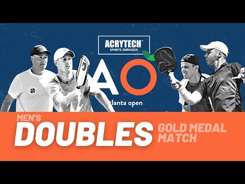 Acrytech Atlanta Open - Mens Doubles Gold Medal Match - Johns/Johns vs. Newman/Wright