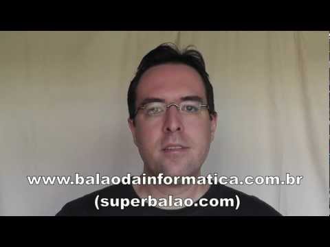 Balão da Informática NUNCA MAIS! (leia anotação)