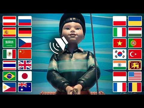 Jump Rope Song in 25 different languages (Squid Game) @LinguaMediaa