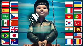 Jump Rope Song in 25 different languages (Squid Game) @LinguaMediaa