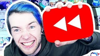 REACTING TO MY YOUTUBE REWIND 2017!!!