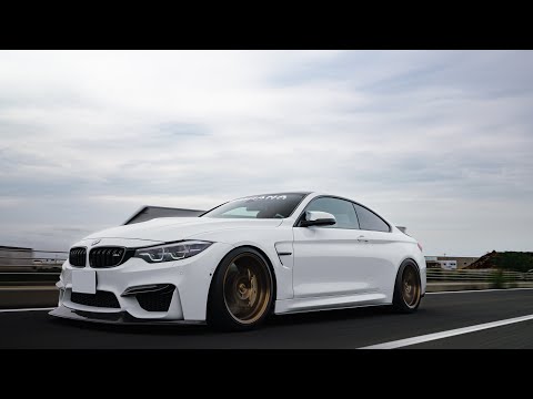 Mockin F82 | BMW M4 on Rohana wheels | 4K