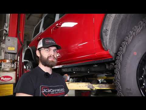 Bronco Pinch Weld Cover Install