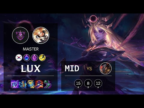 Lux Mid vs Twisted Fate - KR Master Patch 11.14