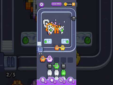 Pixel Flow Level 2942 Walkthrough