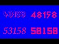 Quad Vision 3 Numbers 40001 To 60000 Fonts In The Description THE FINALE