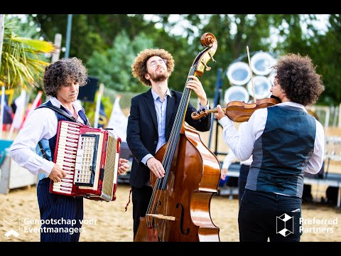 Trio Luego & zangeres Kirsten Berkx