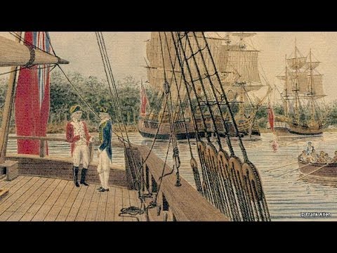 Why did the First Fleet go to Australia?