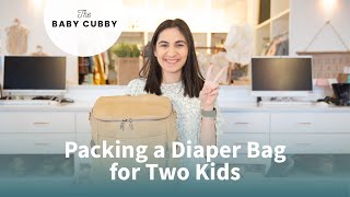 Diaper Bag Essentials for Two Kids | Packing a Diaper Bag for Two Kids (Featuring Azaria)