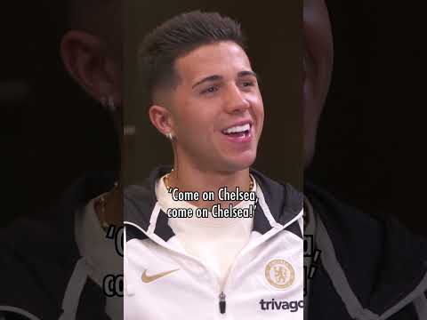 Enzo's favorite Chelsea chant 🗣️ ‘Come on Chelsea, come on Chelsea!’