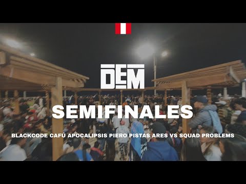 BLACKCODE CAFÚ APOCA ARES PISTAS vs SQUAD PROBLEMS: Semifinal: DEM Perú 🇵🇪 No Mercy 5vs5 - 2024