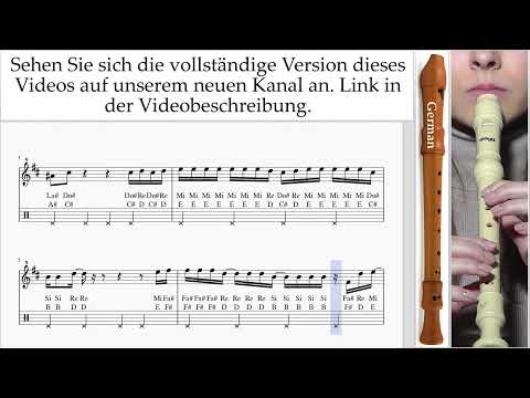 Blockflöte Lernen G. KAROL G, Shakira - TQG Tabulatur um-a-n995 Vorschauen