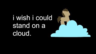 Kadr z teledysku I Wish I Could Stand On A Cloud tekst piosenki 4everfreebrony