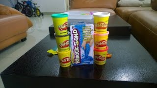 Kinetic Sand VS Play Doh