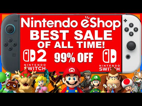 This Is THE BEST Nintendo Eshop Sale Of ALL TIME!