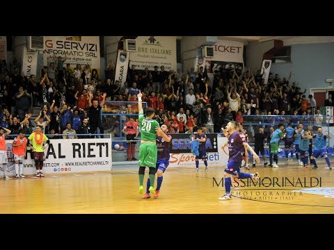 REAL RIETI  vs KAOS REGGIO EMILIA - FUTSAL PLAYOFF SERIE A 2017-18
