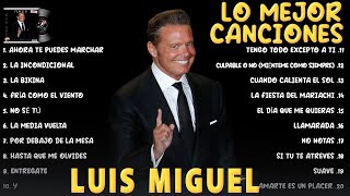 Luis Miguel Mix Éxitos 2023 - Grandes Exitos De Luis Miguel - Canciones de Luis Miguel - Baladas Mix