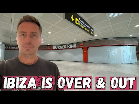 My Last Ibiza Vlog - Santa Eulalia, Es Cana & Cala Llonga (It's certainly not summer!).