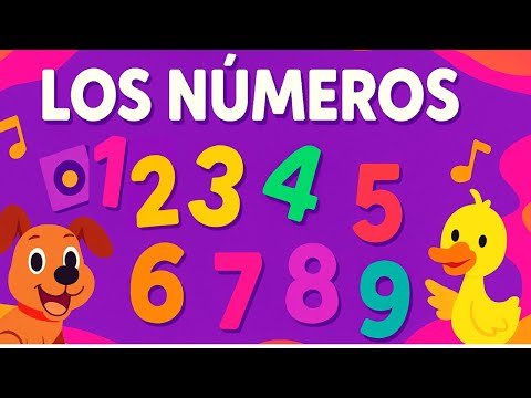 Los Números del 1 al 10 Canta y aprende 🎶Canción Infantil🎵