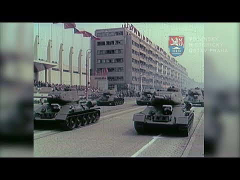 Military parade - Prague 1954