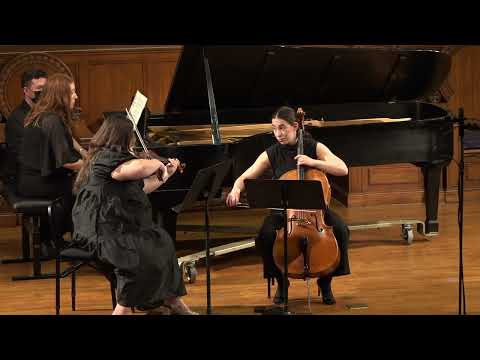 Ensemble for These Times performs Piano Trio No  2, H  327 by Bohuslav Martinů