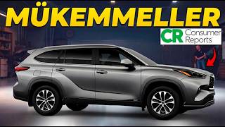 2026'nın Consumer Reports Uzmanlarına Göre 7 Neredeyse Mükemmel Arabas