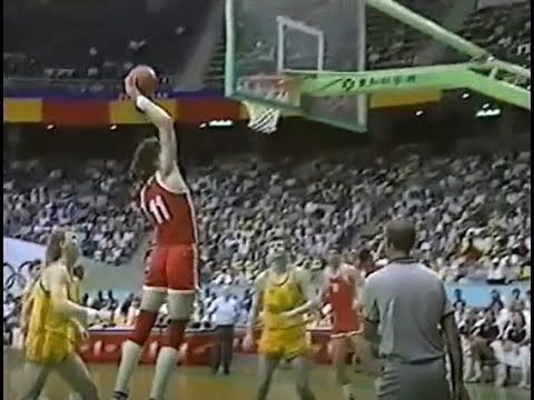Arvydas Sabonis Soviet Unión Highlights