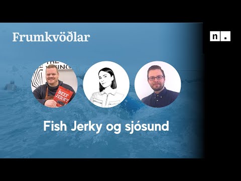 Frumkvöðlaspjall: Fish Jerky og sjósund