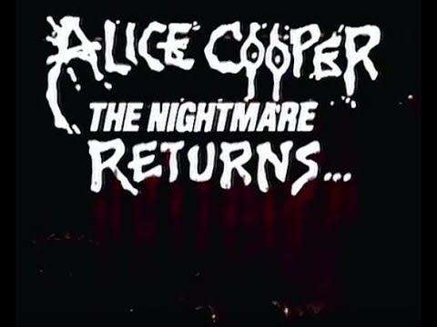 Alice Cooper. The Nightmare Returns (1986). Real VIDEO. LIVE. /Full version/.