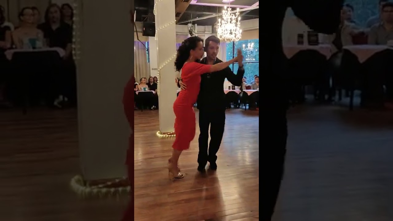 Video thumbnail for Ángela Meléndez y Rainier Pereira - Milonga del 83 (D'Arienzo) La Rosa Milonga 3abr22
