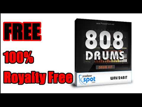 Free! 808 Drum Loops Pack (100% Royalty Free)