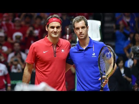 Gasquet (FRA) vs Federer (SUI) | Davis Cup 2014 Final | Full Match